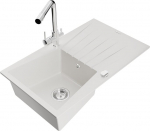 Graniidist k&ouml;&ouml;givalamu Mexen Cesar segisti ja sifooniga, white/Chrome