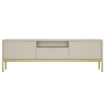 TV alus Austin, 175x33x56,4 cm, pruun/kuldne