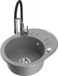 Graniidist k&ouml;&ouml;givalamu Mexen Kevin segisti ja sifooniga, Grey/Black/Chrome