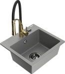 Graniidist k&ouml;&ouml;givalamu Mexen Milo segisti ja sifooniga, hall/must/kuldne