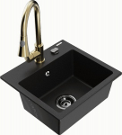 Graniidist k&ouml;&ouml;givalamu Mexen Milo segisti ja sifooniga, must/kuldne