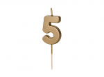 S&uuml;nnip&auml;evak&uuml;&uuml;nal nr 5 kuldne 4,5 cm