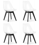 4-osaline toolide komplekt Leobert Mark, valge/must