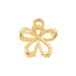 ECARLA - XL lillega metallist pandlaga juukseklamber