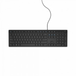 USB klaviatuur Dell KB216 - Must - QWERTZ Saksa - 'chiclet' t&uuml;&uuml;pi klahvid