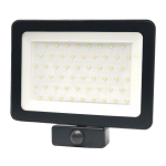 LED-V&auml;lisprožektorja pir-anduriga "TAMASENS" 50W