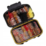 FLYER RIBBON FLYER SALMON BROUGHT FLYER Nymphs Mayflies KIT 120tk LURE XXL