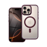 Matte Mag Cover, iPhone 16 Pro Max - Plum red