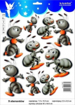 Autokleebis Ants, 9 tk 32x 24 cm, Avisa