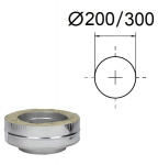 Alumine adapter &bdquo;+&ldquo;. D-200/300 mm.