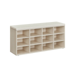 Istmega jalatsiriiul 30,3 x 104 x 48 cm naturaalne beež