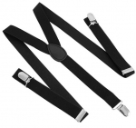 Traksid meestele ja naistele, unisex, must