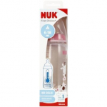 Pudel koos temperatuuri indikaatoriga Nuk First Choise, roosa, 6-18 kuud, 300 ml