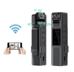 Kaasaskantav juhtmevaba isiklik HD 1080P kaamera, must