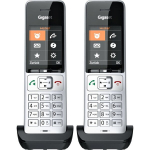 Gigaset lauatelefon COMFORT 500HX duo h&otilde;bedane-must
