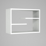 Riiul Kalune Design Tino, valge