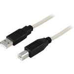 USB kaabel Deltaco USB-218, USB 2.0 A male - B male, 2 m