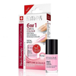 K&uuml;&uuml;nepalsam + lakk Eveline Nail Therapy Care&Colour 6in1, Rose 5 ml