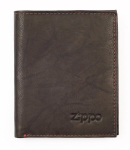 Rahakott nahast vertikaalne Zippo