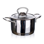 Kastrul kaanega 0,75L