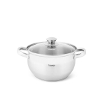 Fissman k&otilde;rge pott klaaskaanega Prime, 18 x 10,5 cm, 2,7 l