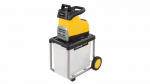 POWERPLUS Electric plant crusher POWXG6462 - 2800 W, max. &Oslash;45 mm, Pusher, wheels and collection bag 60 l included