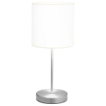 vidaXL laualambid 2 tk, puutenupuga, valge E14
