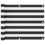 vidaXL r&otilde;dusirm, antratsiithall ja valge, 75 x 600 cm, oxford-kangas, Įvairiaspalvis