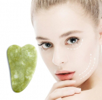 GUA SHA jade kivist mass&ouml;&ouml;r