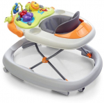 Walky Talky Grey Walker - Sounds and Lights - 4 wheels - 6 brakes - CHICCO