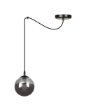 Emibig rippvalgusti Gigi 1 Black/Graphite