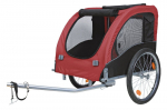 Trixie jalgratta haagis L 75x86x80 (145) cm, must/punane