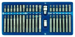 Otsikute komplekt HEX, TORX, SPLINE, CrV Vorel, 40 tk