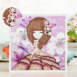 5D P&auml;rlimaal koos raamiga, lastele 20 x 20 cm