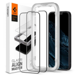 Apsauginud klaas Spigen ALM GLASS FC 2 PAKETAI IPHONE 13/13 PRO / 14 MUST