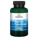Toidulisand Swanson Atset&uuml;&uuml;l L-karnitiiniga 500 mg, 100 kapslit