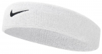 Nike Peapaelad Swoosh Headband White NNN07 101