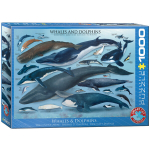 Pusle Eurographics, 6000-0082, Whales and Dolphins, 1000 tk