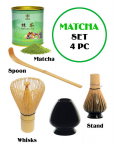Matcha tee 80g + vispel + bambuslusikas + vispli hoidja