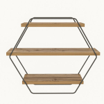 Riiul Kalune Design Azra, pruun