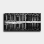 Reproduktsioon l&otilde;uendil J&auml;rve&auml;&auml;rne mets, 30x80 cm