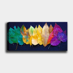 Reproduktsioon l&otilde;uendil Lehed, 30x80 cm