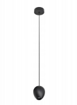 Rippvalgusti Azzardo Ovum Black 1 AZ3095