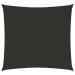 vidaXL oxford-kangast p&auml;ikesepuri, kandiline, 5x5 m, antratsiithall