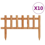 vidaXL murupiirded 10 tk nulupuit 4,4 m