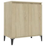 vidaXL puhvetkapp, Sonoma tamm 60x35x70 cm puitlaastplaat