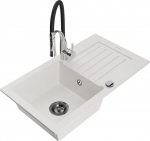 Graniidist k&ouml;&ouml;givalamu Mexen Pablo koos segisti ja sifooniga, White+Black/Chrome