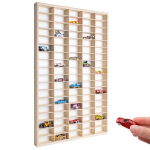 Creative Deco seinapealne hoiuriiul, vertikaalne riiul | Eksponeerimisriiul 90 reguleeritava sektsiooniga | 78,8 x 50 x 4 cm | Riiul, vitriin, ehetele hoiustamiseks ja dekoreerimiseks