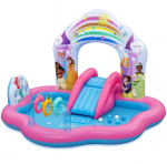 T&auml;ispuhutav bassein Bestway 221 x 193 x 140 cm, roosa