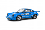 Diecast mudel SOLIDO S1810702 PORSCHE 911 IROC BLUE #4 FOLLMER IROC RIVERSIDE 1974 1/18